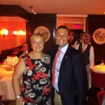 Lidia Bastianich and Fred Bollaci
