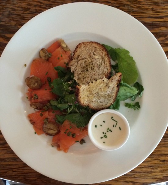House-cured Gravlox
