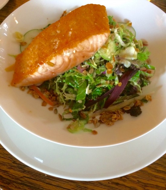 Ancient Grains Salad with Seared Wild Salmon