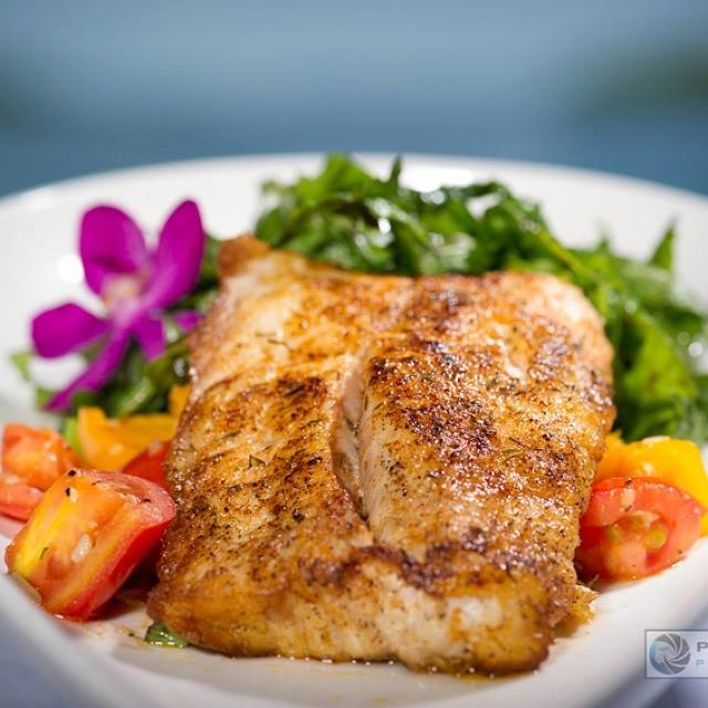 Red Snapper with Warm Tomato Salad