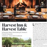 Harvest Inn and Harvest Table, St. Helena (Napa Valley), CA