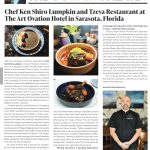 The Golden Palate: Tzeva Restaurant and Chef Ken Shiro Lumpkin at The Art Ovation Hotel in Sarasota
